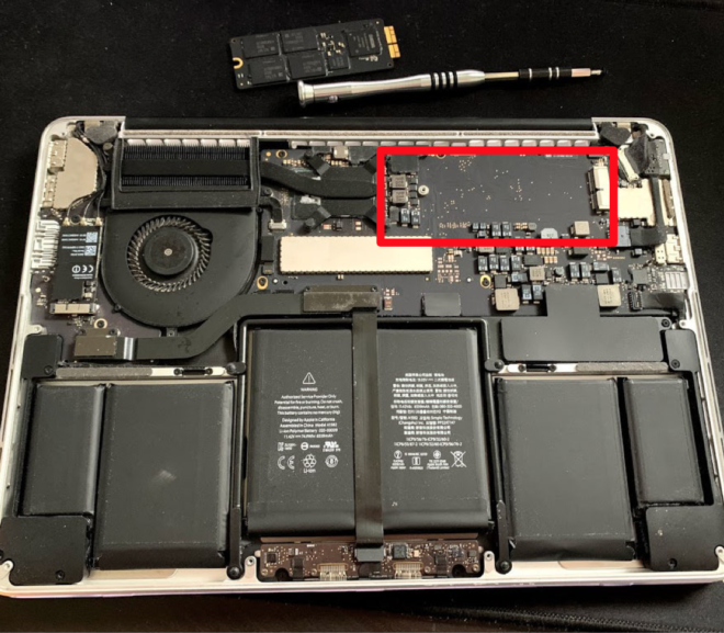 How to replace the SSD in a Macbook Pro